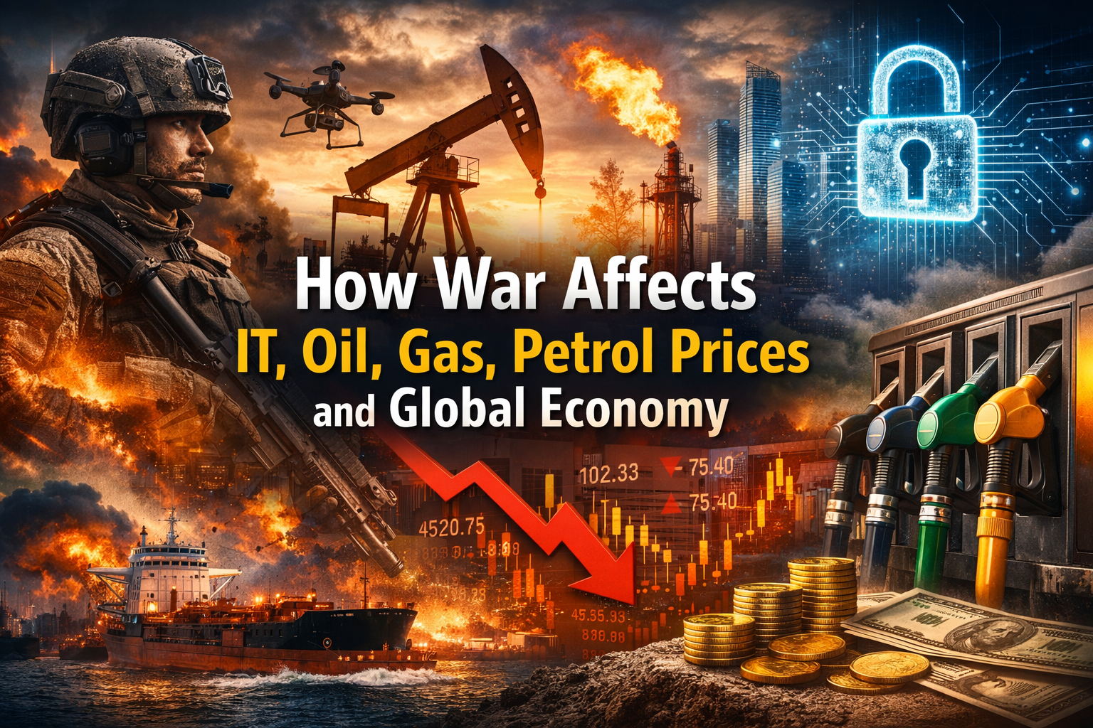 How War Affects IT, Oil, Gas, Petrol Prices, and the Global Economy